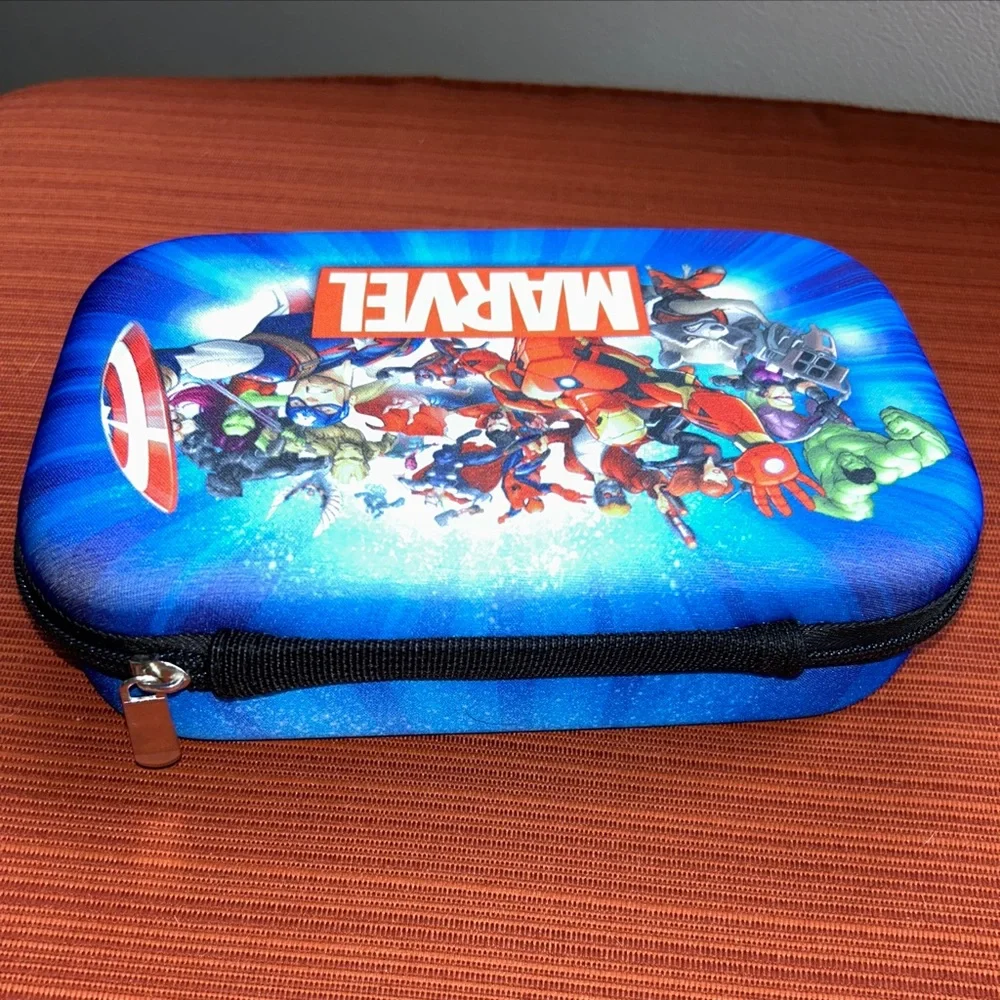 Marvel Pencil Case Toy Case 9” X5”x2.5” - Picture 4 of 6